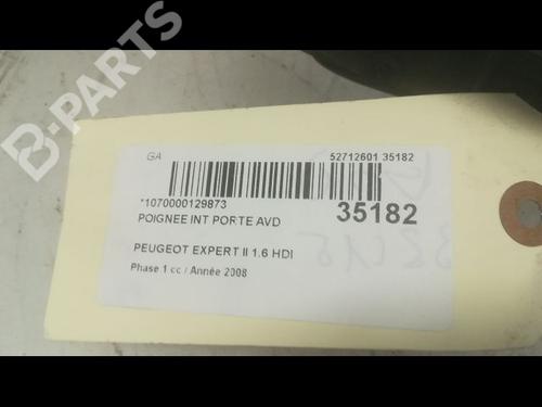 Front right interior door handle PEUGEOT EXPERT Van (VF3A_, VF3U_, VF3X_) 1.6 HDi 90 16V | BP9599017I14 