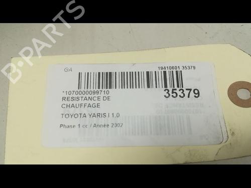 Used Heater resistor TOYOTA YARIS (_P1_) 1.0 (SCP10_, SCP10R) (68 hp) 23172391