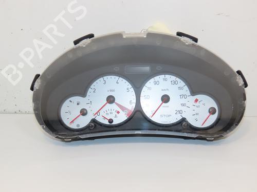 Used Instrument cluster PEUGEOT 206 CC (2D) 1.6 16V (2DNFUF, 2DNFUR) (109 hp) 28830460