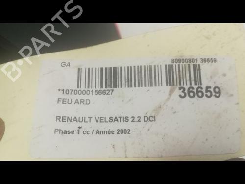 Used Right taillight RENAULT VEL SATIS (BJ0_) 2.2 dCi (BJ0E, BJ0F) (150 hp) 9601131