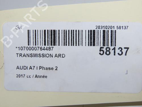 Arbre de transmission arrière droit Arbre de transmission arrière droit 37650742 37650742