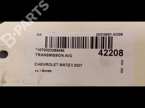 Left front driveshaft CHEVROLET MATIZ (M200, M250) 0.8 | BP9615391M38