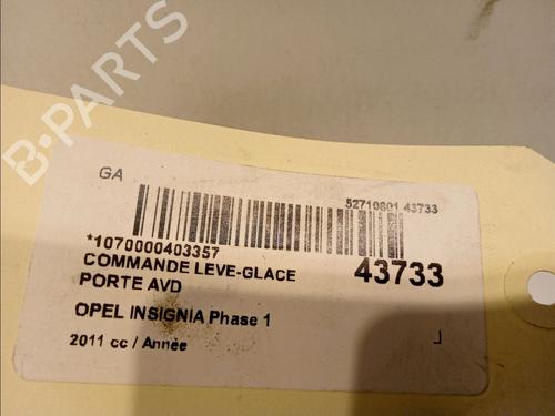 Used Switch OPEL INSIGNIA A (G09) 2.8 V6 Turbo OPC 4x4 (68) (325 hp) 11267531