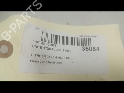 Used ABS pump CITROËN C5 II Break (RE_) 1.6 HDi (RE9HZC, RE9HYB) (109 hp) 9599385