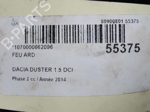 Right taillight DACIA DUSTER (HS_) 1.5 dCi | BP39756561C35 - Image 5