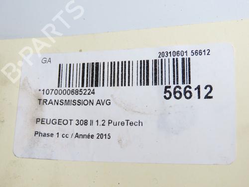 Left front driveshaft PEUGEOT 308 II (LB_, LP_, LW_, LH_, L3_) 1.2 THP 110 | BP32223359M38 