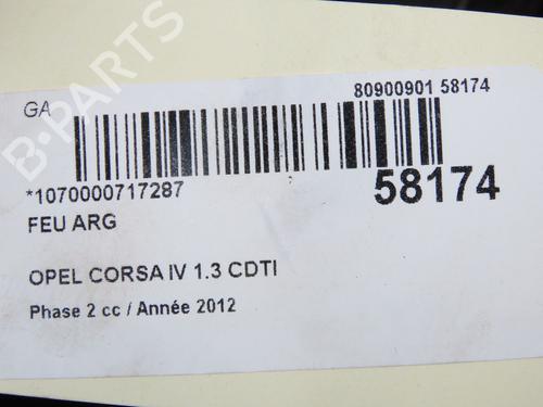 Left taillight OPEL CORSA D (S07) 1.3 CDTI (L08, L68) | BP33249725C34  - Image 5
