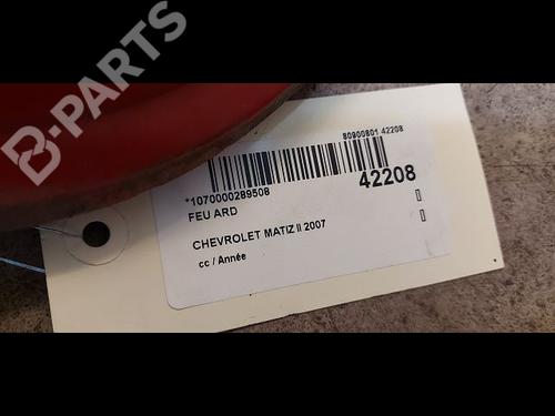 Right taillight CHEVROLET MATIZ (M200, M250) 0.8 | BP9615401C35 