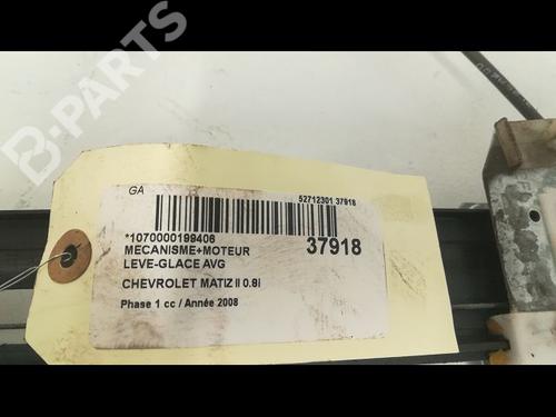 Front left window mechanism CHEVROLET MATIZ (M200, M250) 0.8 | BP9603807C22 