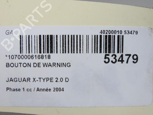 Warning switch JAGUAR X-TYPE I (X400) 2.0 D | BP36283606I22 - Image 5