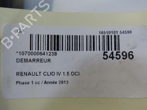 Startmotor RENAULT CLIO IV (BH_) 1.5 dCi 90 | BP29469693M8 