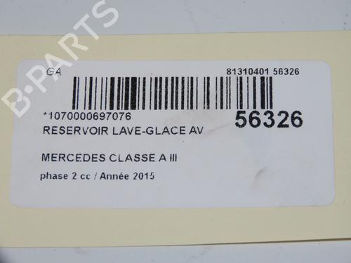 Windscreen washer tank MERCEDES-BENZ A-CLASS (W176) A 160 CDI / d (176.011) | BP31242626C113 