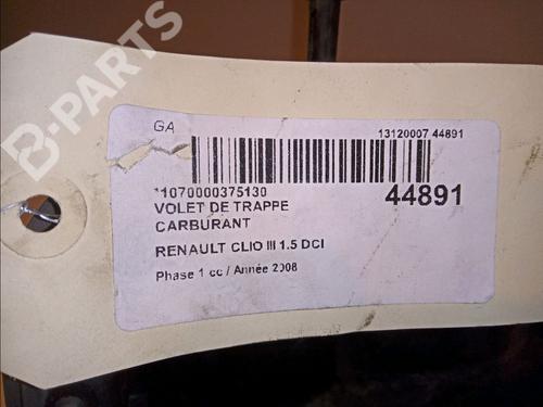 Fuel flap RENAULT CLIO III (BR0/1, CR0/1) 1.5 dCi (BR17, CR17) | BP11098766C131 
