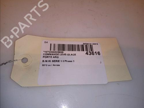 Left rear window switch BMW 1 (F20) 118 d | BP12944219I29