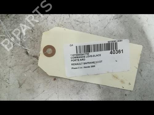 Right rear window switch RENAULT SAFRANE II (B54_) 2.2 dT (B54G) | BP9608796I28