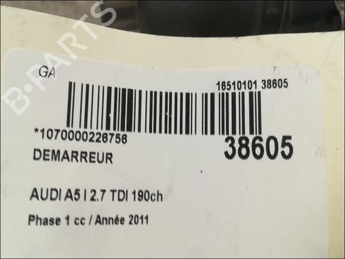 Used Starter AUDI A5 (8T3) 2.7 TDI (190 hp) 9607166