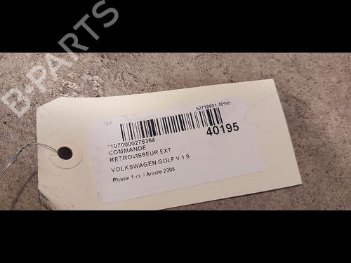 Used Mirror switch VW GOLF V (1K1) 1.9 TDI (105 hp) 9613532