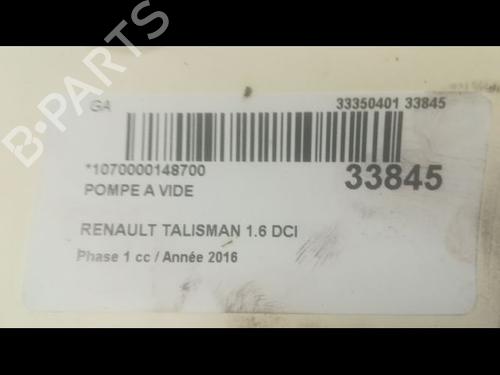 Vacuum pump RENAULT TALISMAN (LP_) 1.6 dCi 160 | BP9600502M80