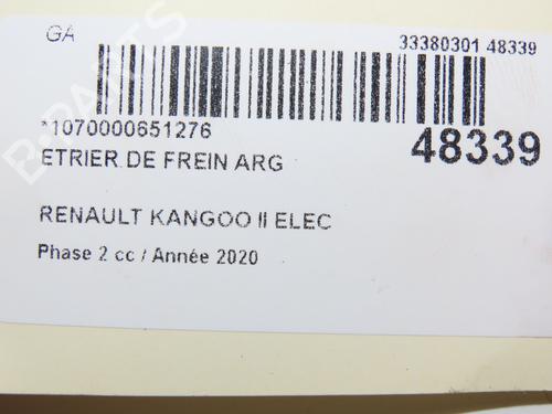 Left rear brake caliper RENAULT KANGOO Express (FW0/1_) Z.E. (FW0Z, FW1Z) | BP28572989M107