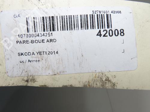 Used Wheel arch Wheel arch SKODA YETI (5L) 2.0 TDI (140 hp) 14879229 14879229