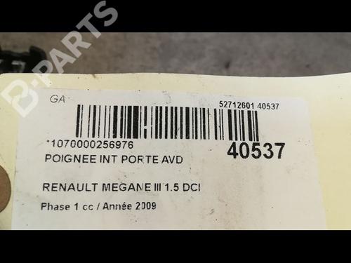 Front right interior door handle RENAULT MEGANE III Coupe (DZ0/1_) 1.5 dCi (DZ0A) | BP9610551I14