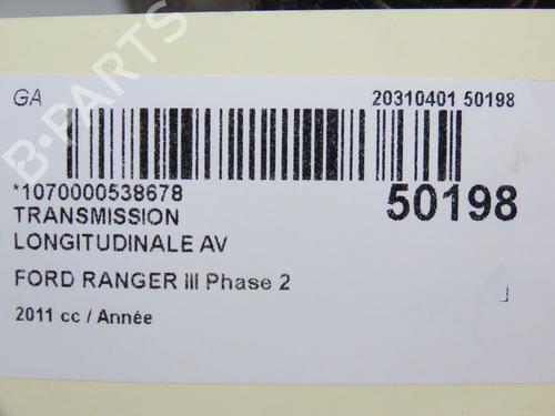 Used Driveshaft Driveshaft FORD RANGER (ET) 2.5 TDCi 4x4 (143 hp) 18732080 18732080