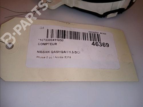 Instrument cluster NISSAN QASHQAI / QASHQAI +2 I (J10, NJ10, JJ10E) 1.5 dCi | BP12198008C47 