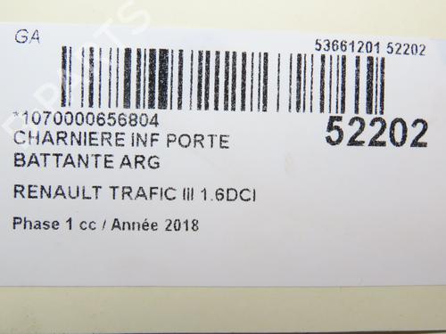 Hinge/Door check strap RENAULT TRAFIC III Van (FG_) 1.6 dCi 125 (FGMH) | BP28832351C146 