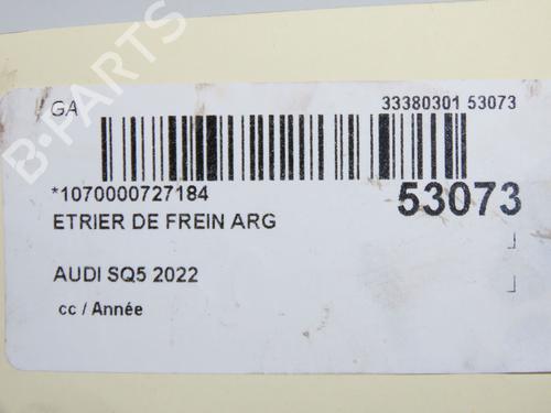 Left rear brake caliper AUDI Q5 (FYB, FYG) 40 TDI Mild Hybrid quattro | BP33298078M107  - Image 6