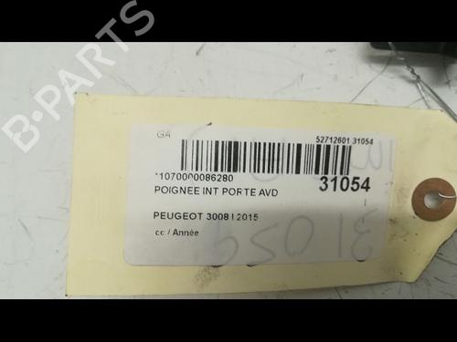 Used Front right interior door handle PEUGEOT 3008 I MPV (0U_) 1.6 BlueHDi 120 (120 hp) 23175895