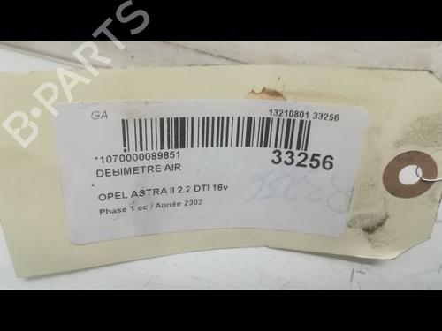 Used Mass air flow sensor OPEL ASTRA G Hatchback (T98) 2.2 DTI (F08, F48) (125 hp) 9598102