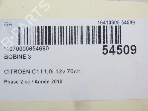 Used Ignition coil CITROËN C1 (PM_, PN_) 1.0 (68 hp) 28828940