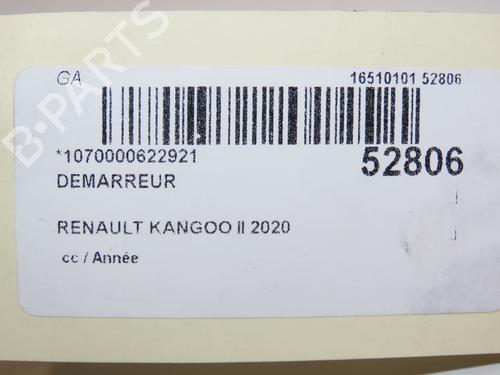 Starter RENAULT KANGOO III Box Body/MPV 1.5 Blue dCi 95 (FJAB) | BP28801414M8 