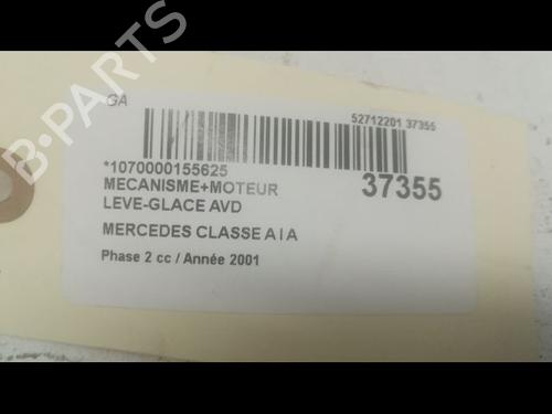 Used Front right window mechanism MERCEDES-BENZ A-CLASS (W168) A 170 CDI (168.009, 168.109) (95 hp) 9601231