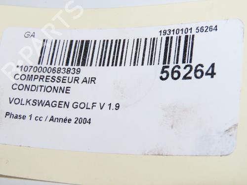 ac-compressor-vw-golf-v-1k1-2003-2004-2005-2006-2007-2008-2009-2010-31865229 main image