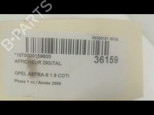 Used Display monitor OPEL ASTRA H GTC (A04) 1.9 CDTI (L08) (120 hp) 9601242