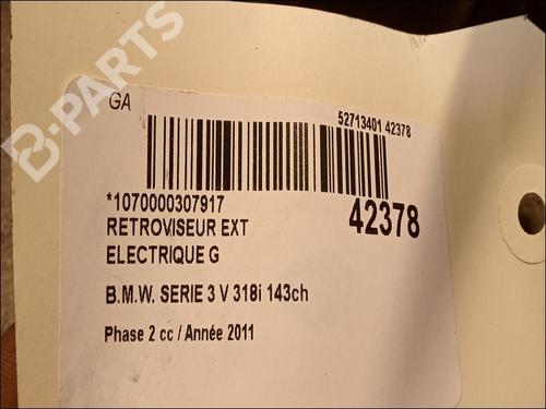 Left mirror BMW 3 (E90) 318 d | BP9617231C26 