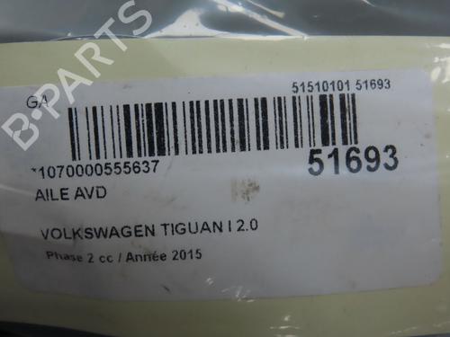 Used Right front fenders VW TIGUAN (5N_) 2.0 TDI (150 hp) 28830900