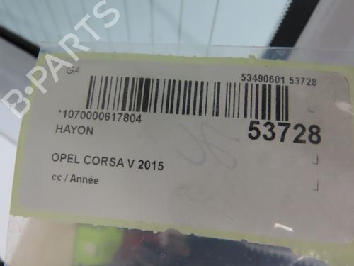 Used Tailgate OPEL CORSA E (X15) 1.3 CDTI (08, 68) (75 hp) 28969219