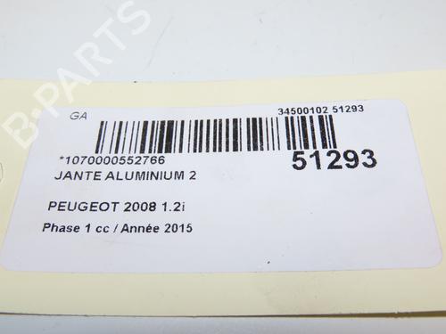 Fælk PEUGEOT 2008 I (CU_) 1.2 THP 110 / PureTech 110 (110 hp) 19638925