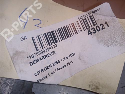 Starter CITROËN DS4 (NX_) 2.0 HDi 165 | BP11099162M8  - Image 5