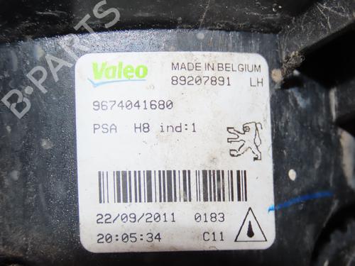 Left front fog light PEUGEOT 308 SW I (4E_, 4H_) 1.6 16V | BP28832425C30 