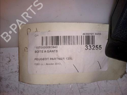 Glove box PEUGEOT PARTNER Box Body/MPV 1.6 HDi / BlueHDi 75 | BP9595242C95 