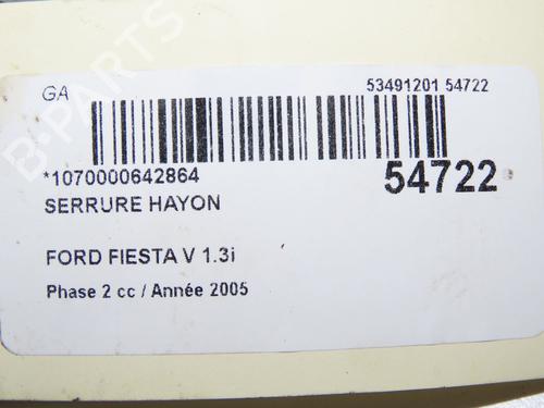 Bakluke lås FORD FIESTA V (JH_, JD_) 1.3 (69 hp) 32377424