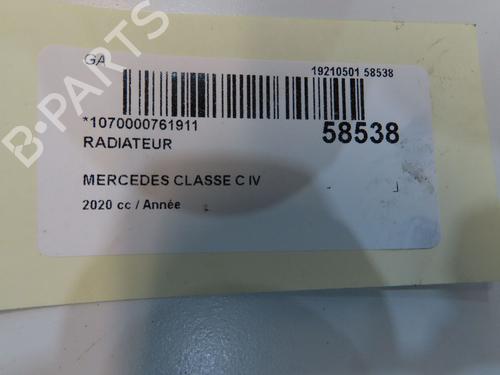 Wasserkühler für Wasserkühler MERCEDES-BENZ C-CLASS (W205) C 180 d (205.000) (122 hp) 36444339 36444339