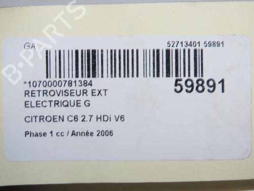 left-mirror-citroen-c6-td_-2005-2006-2007-2008-2009-2010-2011-2012-37083308 main image