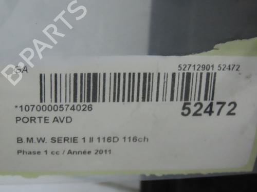 Right front door BMW 1 (F20) 116 d | BP28831251C3 