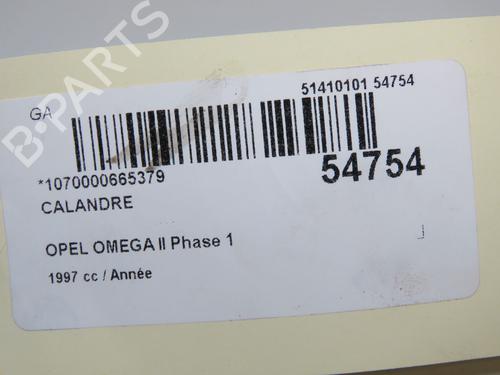 Grill Grill OPEL OMEGA B (V94) 2.5 TD (F69, M69, P69) (130 hp) 37275897 37275897