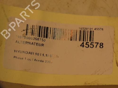 Alternator HYUNDAI i10 I (PA) 1.1 | BP16555611M7 