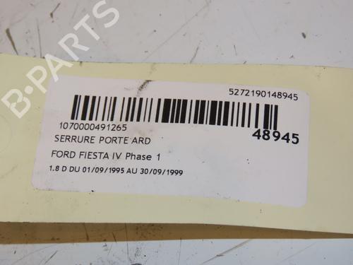 Rear right lock FORD FIESTA III (GFJ)  | BP16781425C99